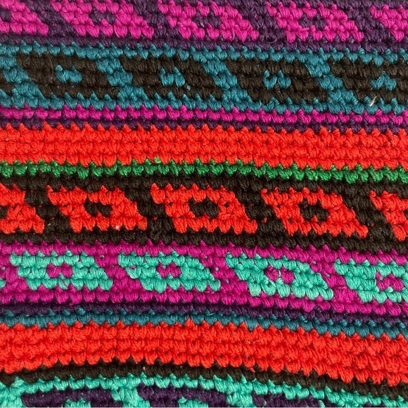 Guatemalan Zippered Multi colored
Crocheted Purse - Picture 7 of 10